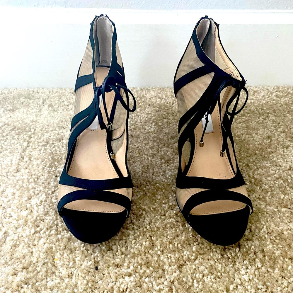 Black heels